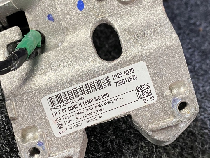 JEEP RENEGADE RÉTROVISEUR DROIT 3+7 GOUPILLE GAUCHE 5+7PIN 735612623 735613105