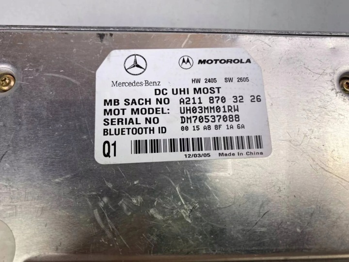 MERCEDES-BENZ E W211 2004 AUTRE KOMPUTERY MODULES CONTRÔLEURS