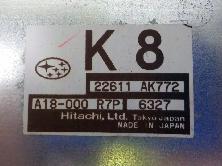 SUBARU LEGACY IV 2.0 KIT DE DÉMARRAGE 22611AK772