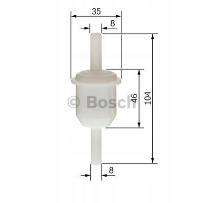 FILTRE CARBURANTS BOSCH 0450904060 WK314