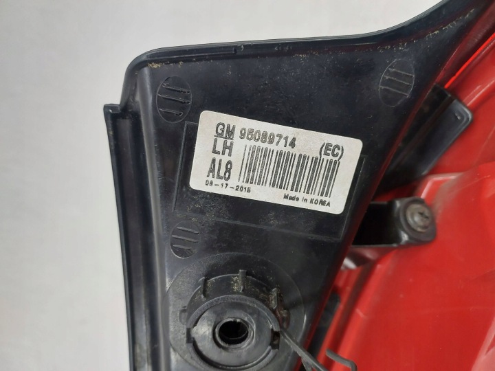 OPEL MOKKA A PHARE ARRIÈRE ARRIÈRE GAUCHE DÉMONTAGE 95089714