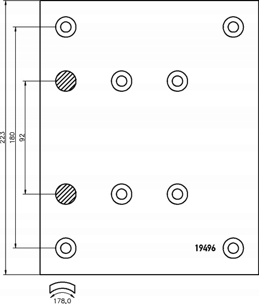 BRIDA DE FRENADO DON 19496 NOMINAL 