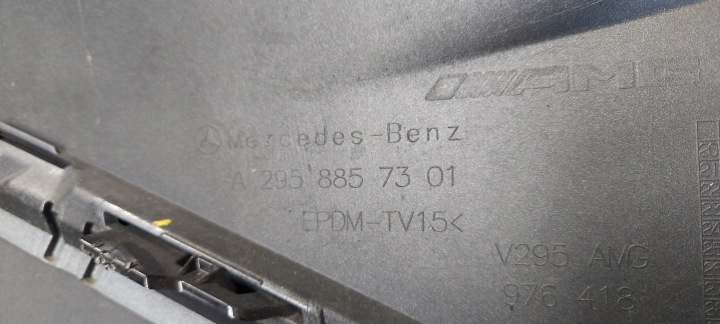 MERCEDES EQE V295 AMG PARE-CHOCS ARRIÈRE ARRIÈRE SPOILER 6PDC