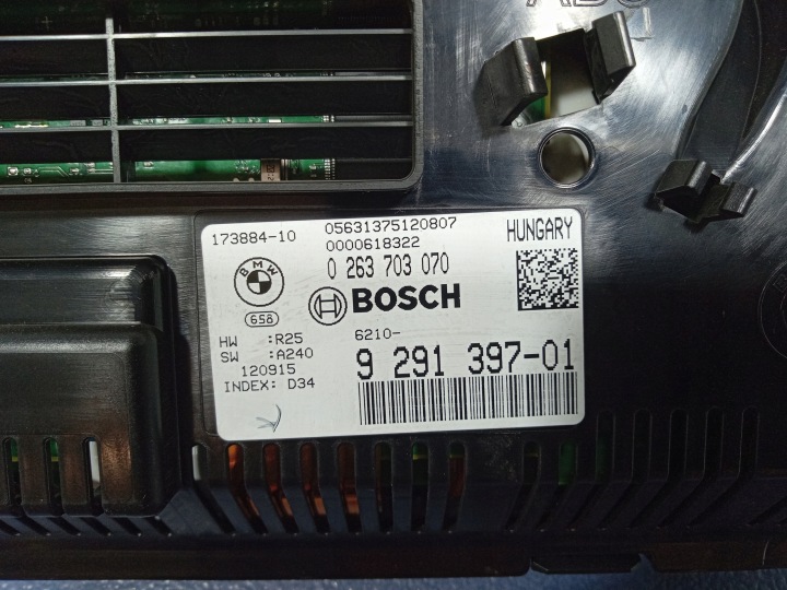 BMW 5 F10 F11 COMPTEUR TABLEAU DE BORD LED DIESEL EUROPE 9291397