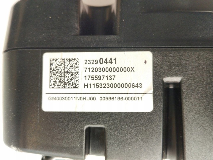 MONITEUR HEAD-UP CHEVROLET CORVETTE (C7) 23290441 2016