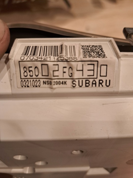 IMPREZA III GH ORDINATEUR KIT DE DÉMARRAGE 2.0B EUROPE 150KM EJ204 2.0R 22611AM780