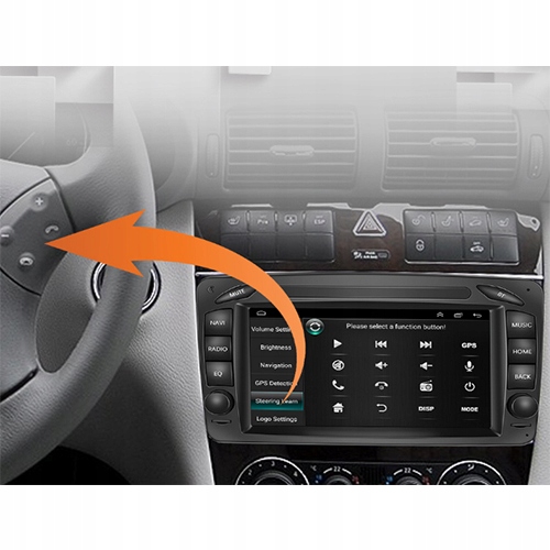 RADIO ANDROID MERCEDES GASOLINA CLK W209 W203 W208 4CO 