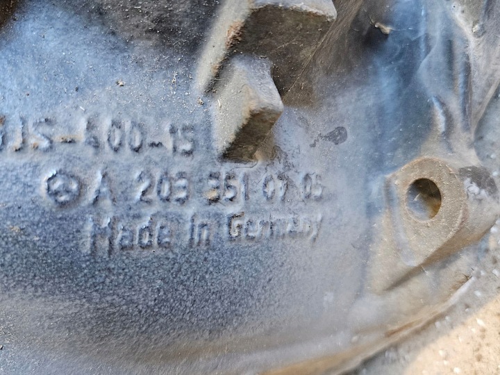 DIFFÉRENTIEL ARRIÈRE ARRIÈRE MERCEDES-BENZ E W213 A2053509307