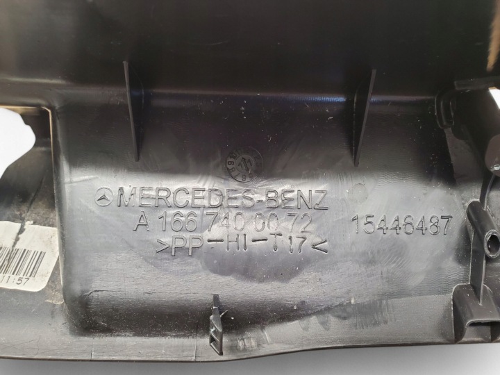 MERCEDES-BENZ ML W166 A1667400072 AVEC ARRIÈRE CARDAN COUVERCLES DE COFFRE