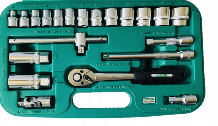 HONITON KIT CLÉS 21 ELEMENTOW 3/8″ H1