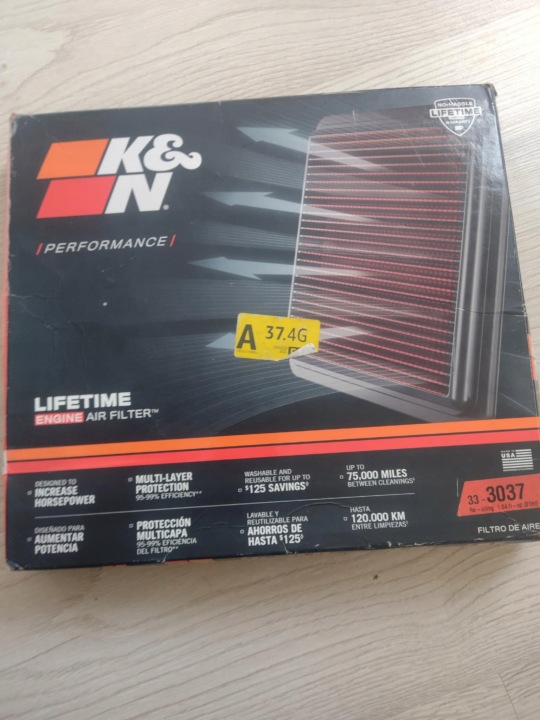FILTRE AIR K&N FILTERS 33-3037