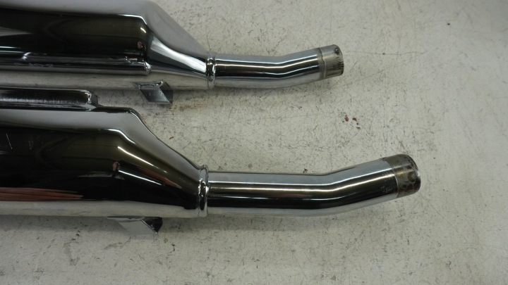G708 TRIUMPH SCRAMBLER 900 SILENCIEUX ÉCHAPPEMENTS JEU T2205505