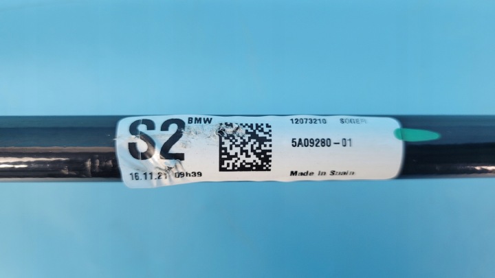 BMW 3' G20 330E 21R BARRE DE LIAISON STABILISATEUR ARRIÈRE 5A09280 12073210