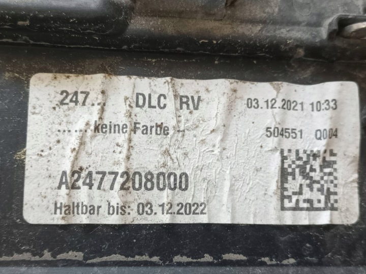 MERCEDES GLA II W247 A247 MOULURE PORTES AVANT DROITE AVANT DROIT