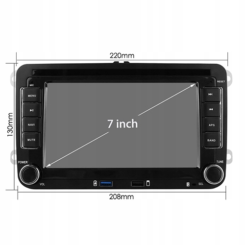 RADIO WIFI BT VW GOLF GTI 2010-2012 ANDROID 2/32GB 