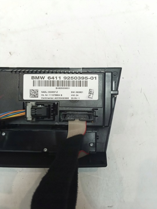 PANNEAU CLIMATISATION BMW E92 LIFT LCI 9250395 CHAUFFAGE