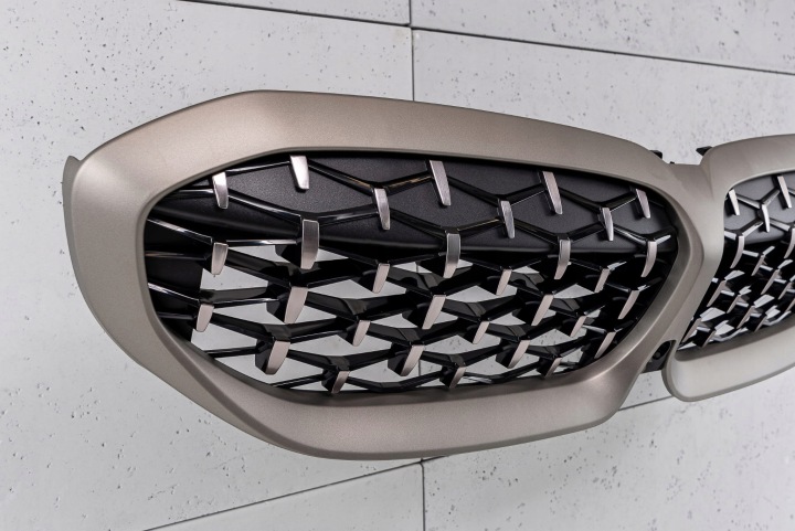 BMW SÉRIE 3 G20 2018+ GRILLE AVANT DIAMOND SATIN CALANDRE GRILLES 51138079742