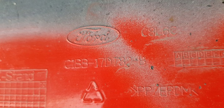 FORD FIESTA MK7 ST SPOILER MOULURE SUR PARE-CHOCS ARRIÈRE