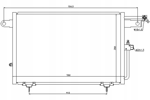 CONDENSADOR NISSENS 94213 