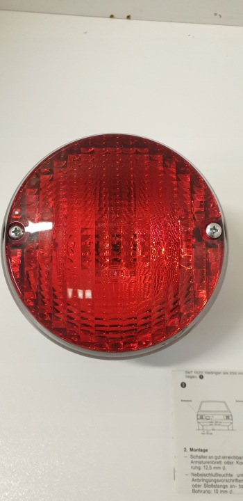 ARRIÈRE PHARE ANTIBROUILLARD FEUX ANTIBROUILLARD ARRIÈRE HELLA 4552NE 00142301