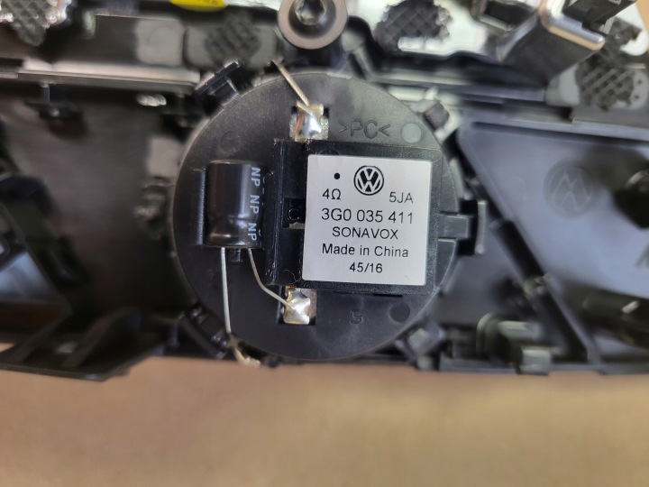DÉCOR POIGNÉE PORTES GAUCHE AVANT MOULURE AMBIENTE LED VW PASSAT B8 3G OE EUROPE