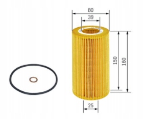 FILTRO ACEITES BMW SERIE 7 (E38) 9 95--SERIE 8 (E31) 