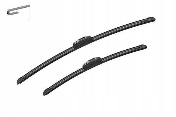 POIGNÉE ESSUIE-GLACES BEZPRZEGUBOWE AVANT AVEC SPOJLEREM 2PCS AR604S AEROTWIN