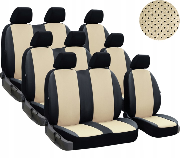 FORRO MIAROWE CUERO AL ASIENTO PARA MERCEDES VITO W639 9M 