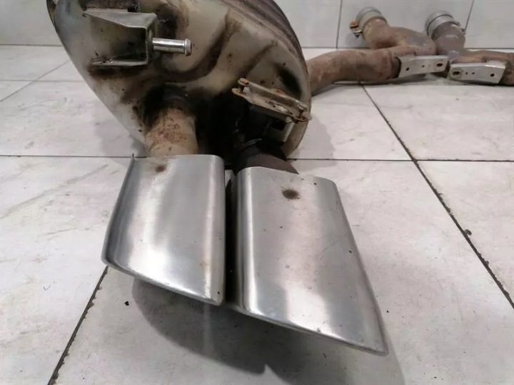 PORSCHE BOXSTER 718 EXHAUST SILENCER SET 982251052F SPORT GTS XLX