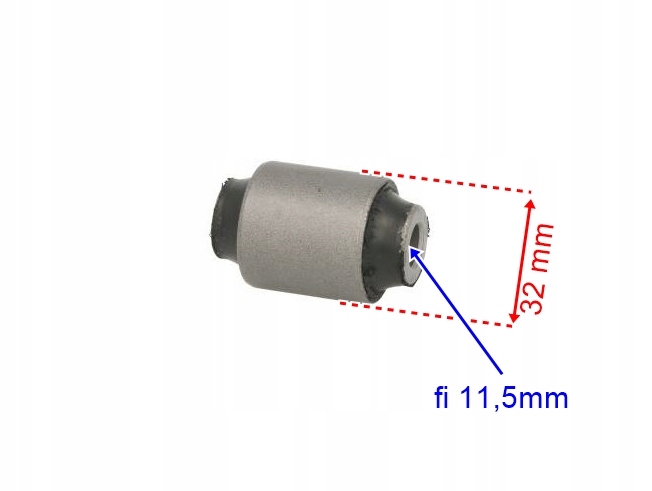 YAMATO YAMATO J44018AYMT MANCHON LOZYSKOWANIE BRAS DE SUSPENSION TRANSVERSALE