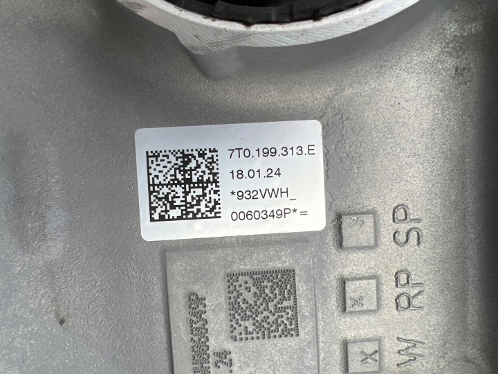 CHÂSSIS CHÂSSIS BERCEAU TRAVERSE AVANT VW T7 7T0199369K NEUF ORIGINAL