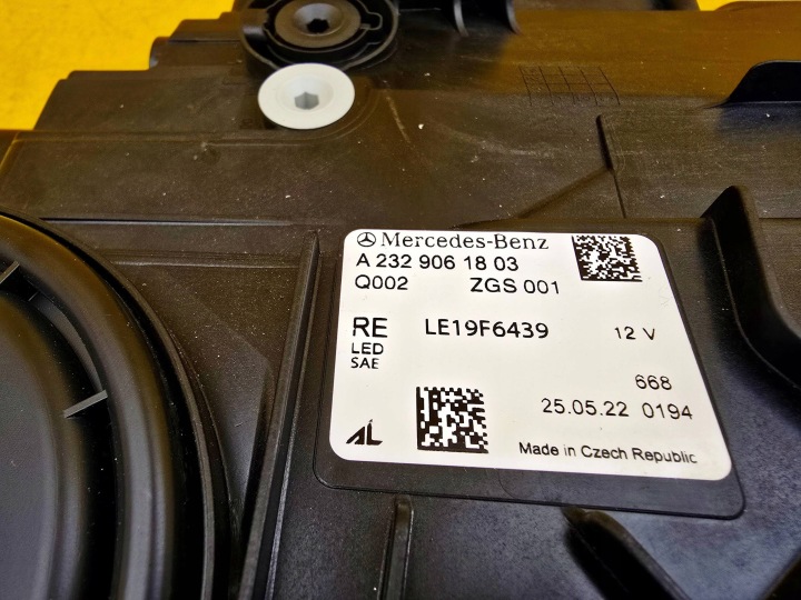 MERCEDES-BENZ SL R232 W232 PHARE AVANT DROITE AMG A2329061803 USA