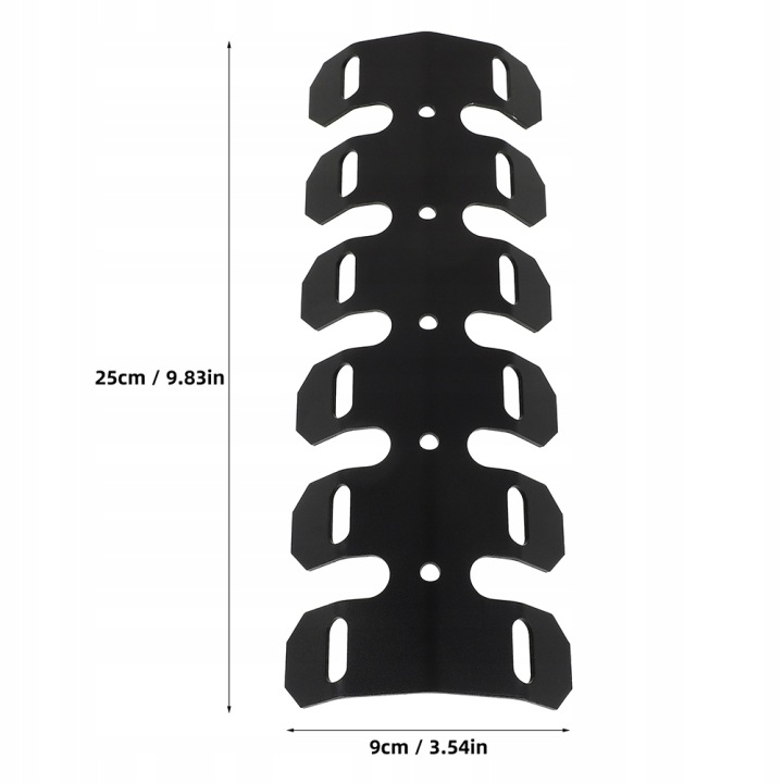 2 PCS NOIRE ZELAZNA PROTECTION THERMIQUE PROTECTION TUYAUX ÉCHAPPEMENT MOTOCYCLETTE