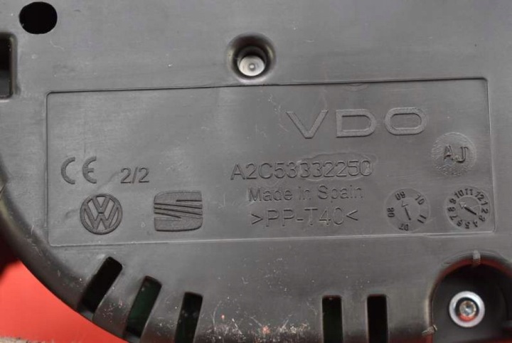 COMPTEUR TABLEAU DE BORD EUROPE 6R0920861A VW POLO 5 V 6R 1.6 TDI 75 KM 09-15