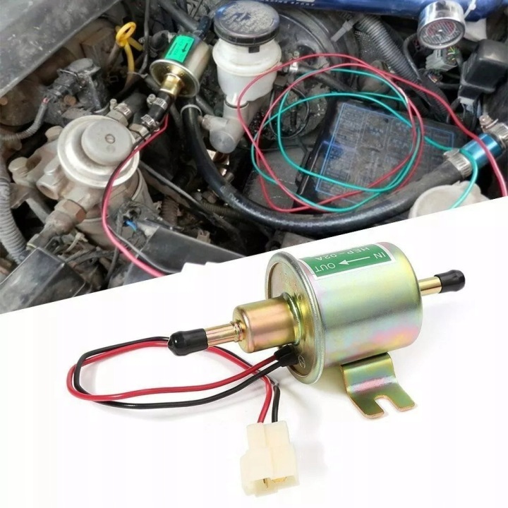 12V POMPE UNIVERSELLE HEP-02A, PRZEPLYWOWA, VERS CARBURANTS I HUILES