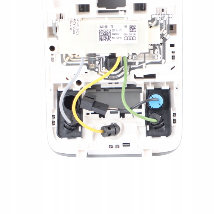 AUDI A3 8V AMPOULE PLAFONNIERS LANTERNE TOITS COULEUR GRISE 8V0947135E