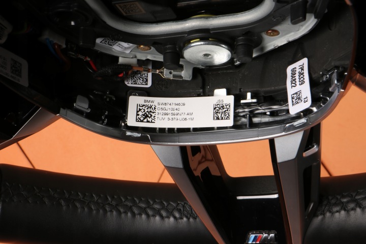 BMW F70 F74 U06 X1 U11 2 PIÈCES U10 VOLANT MODULE AVEC CHAUFFAGE PALETTES ASSISTANT