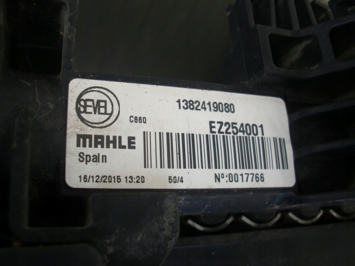 FIAT DUCATO 2.3JTD ENSEMBLE RADIATEURS VENTILATEURS