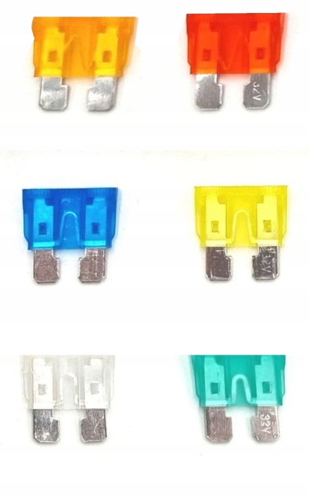 FUSIBLES AUTOMOBILE VERS VOITURE 12V MIDI 5-30A KIT 120SZT. ORGANISEUR