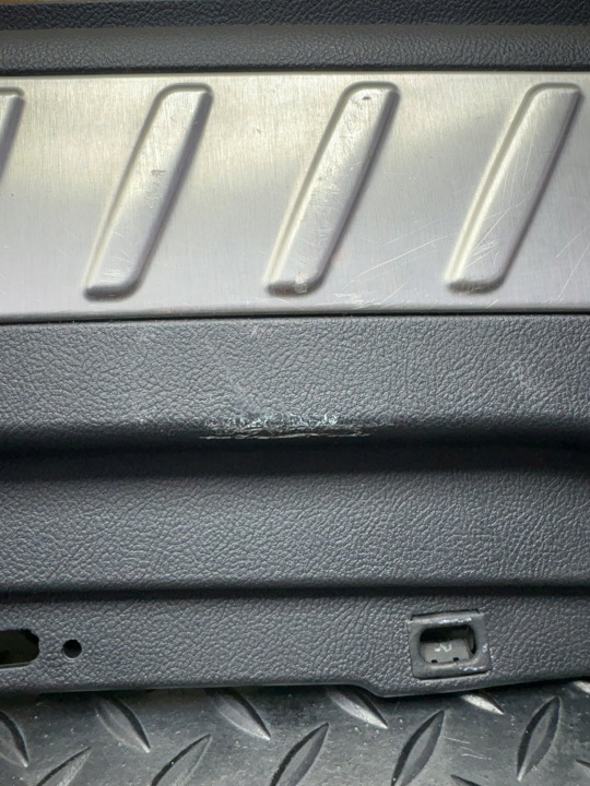 BMW X3 G01 ARRIÈRE MOULURE PROTECTION COURROIE COUVERCLES DE COFFRE ARRIÈRE 7396612