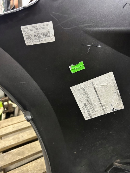 PARE-CHOCS ARRIÈRE ARRIÈRE SEAT IBIZA V 6F0