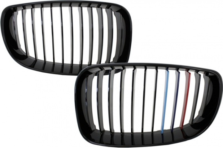CALANDRE RADIATEUR GRILLE GRILLES BMW E88 2007-2016 NOIR MODULE NOIR GLOSS