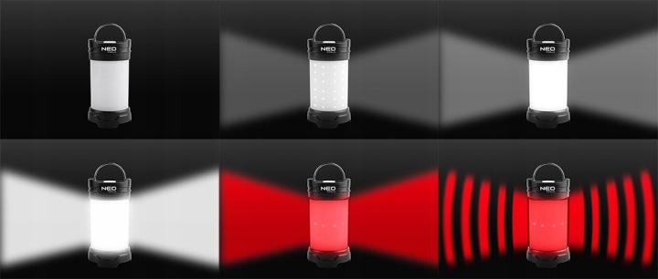 KIT ÉCLAIRAGE SURVIVALOWY TOURISTIQUE LAMPE DE POCHE 3W1 SUR CADEAU NEO
