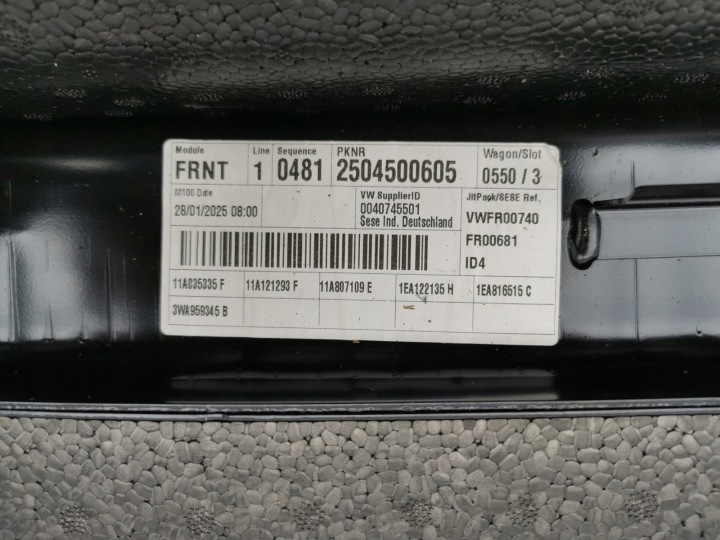PANNEAU AVANT RENFORCEMENT RADIATEURS AUDI Q4 11A807109D NEUF ORIGINAL