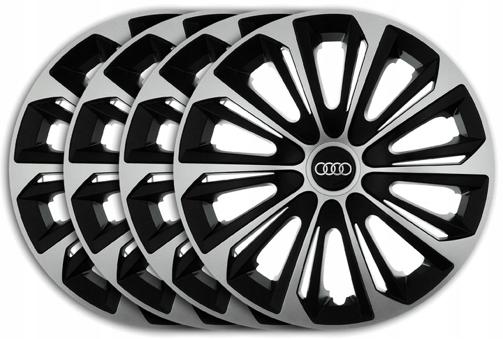 TAPACUBOS 15'' AUDI - B3 B4 A1 A2 A3 A4 A5 A6 Q3 SRM 