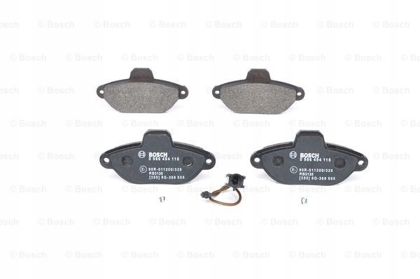 BOSCH PLAQUETTES FREIN 0986494115