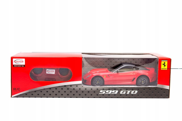 FERRARI 599 1:24 RASTAR 46400 AUTOMOBILIS STEROWANY nuotrauka 4