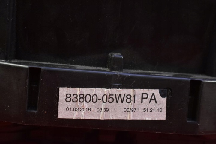 COMPTEUR TABLEAU DE BORD EUROPE 8380005W81 TOYOTA AVENSIS T27 T29 2.0 D-4D 143 KM LIFT