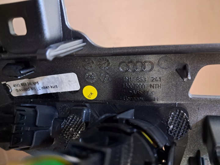 MOULURE DÉCOR BOUTON DÉMARREUR STOP AUDI Q7 4M 4M1853241B 4M1853241
