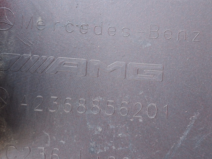 MERCEDES CLE W236 C236 AMG COUPÉ PARE-CHOCS ARRIÈRE ARRIÈRE 6XPDC A2368856201